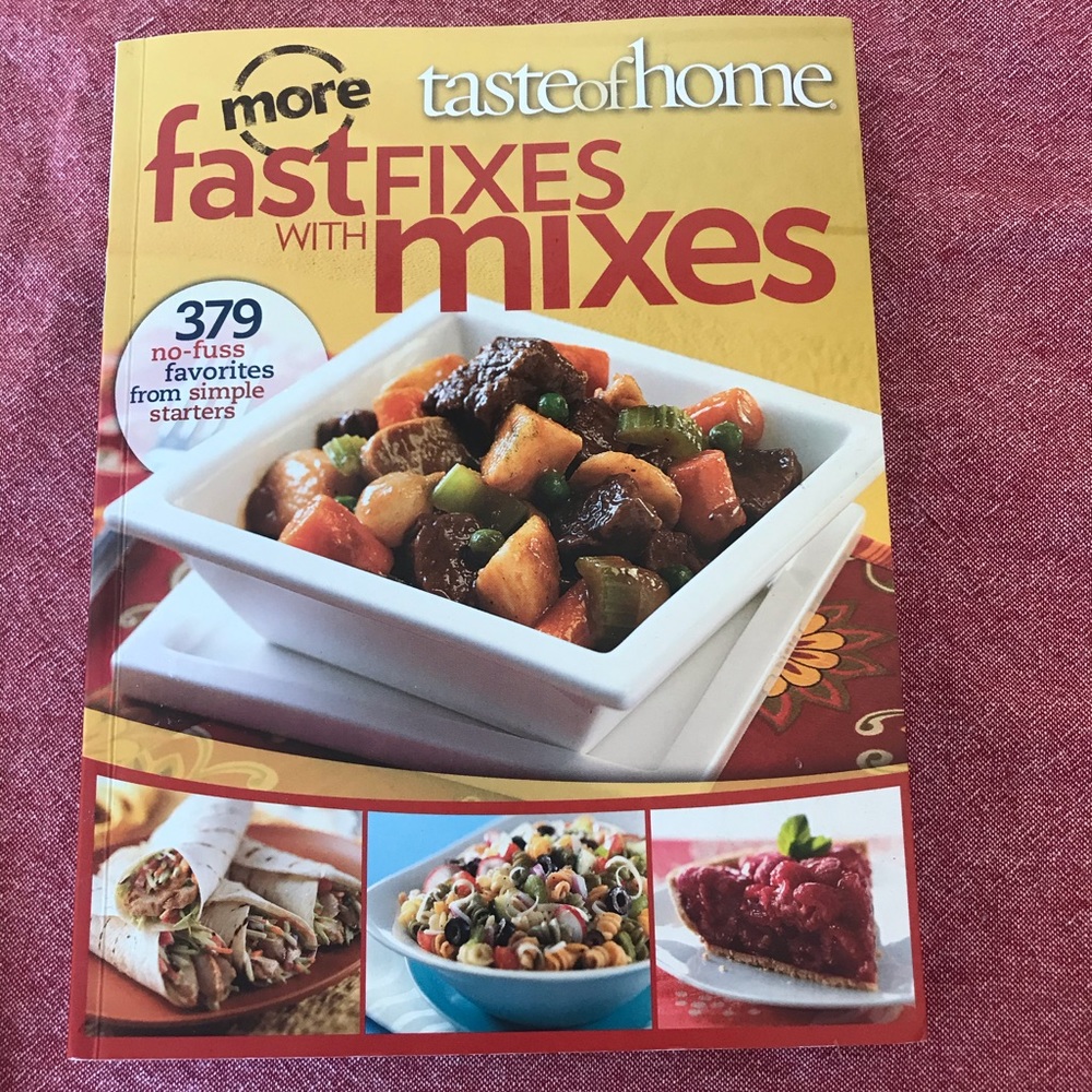 Fast fixes “taste of home” cookbook